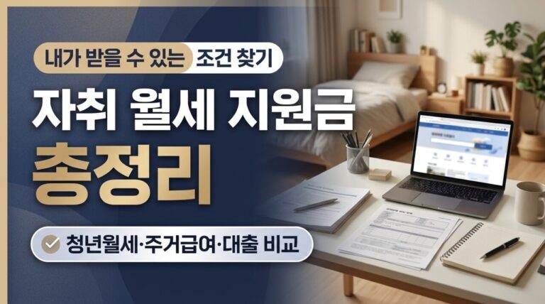 자취 월세 지원금